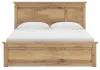 Ashley Furniture PCB1170B15 Ashley Furniture PCB1170B15 Makidern - King Panel Storage Bed With 2 Under Bed Storage Units - Tan