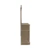 Liberty Furniture 244N-BR-DM Liberty Furniture 244N-BR-DM Magnolia Manor - Dresser & Mirror - Weathered Bisque