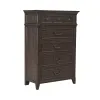 Liberty Furniture 297-BR41 Paradise Valley - 5 Drawer Chest - Saddle Brown