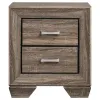 CoasterEveryday 204191Q-S5 Kauffman - 5 Piece Queen Bedroom Set - Washed Taupe