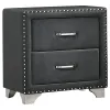 CoasterEveryday 223381KE-S4 Melody - 4 Piece Eastern King Bedroom Set - Gray