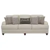 CoasterElevations 511094-S3 Glenn - 3 Piece Upholstered Sofa Set - Light Gray And Gray
