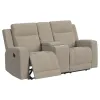 Coaster Fine Furniture 610282 Brentwood - Upholstered Motion Reclining Loveseat - Taupe