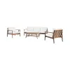 New Classic 60-G5587N-4S New Classic 60-G5587N-4S Ashton - 4 Piece Outdoor Set (Sofa & 2 Chairs & Coffee Table) - Natural