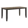 Intercon BE-TA-4278G-BWA-C Beacon - Counter Table - Charcoal / Walnut