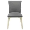 Coaster Fine Furniture 108682 Biloxi - Upholstered Dining Side Chair (Set of 2) - Gray