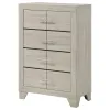 Coaster Fine Furniture 225065 Trenton - 4-Drawer Bedroom Chest Of Drawers - Rustic Cream