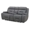 Liberty Furniture 7019BG-22P Chapman - Loveseat With Console P2 & ZG - Aline Blue Gray