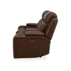 Liberty Furniture 7020CN-22P Caswell - Loveseat With Console P2 & ZG - Nature Chestnut