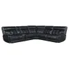 Coaster Fine Furniture 609610PPB3 Hewitt - RAF Dual Power Recliner, Box 3 of 3 - Black