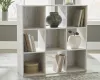 Ashley Furniture EA1811-3X3 Ashley Furniture EA1811-3X3 Paxberry - Nine Cube Organizer - Whitewash