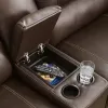 Ashley Furniture U71604S10 Ashley Furniture U71604S10 Dunleith - 9-Piece Power Reclining Sectional - Chocolate