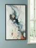 Ashley Furniture A8000432 Foxenburg - Wall Art - Blue / Amber / White