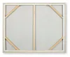 Ashley Furniture A8000457 Worthney - Wall Art - Blue / White / Brown