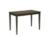 Ashley Furniture D250/25/01(2)/02(2) Kimonte - 5 Pc. - Dining Room Table, 2 Beige Side Chairs, 2 Brown Side Chairs - Dark Brown