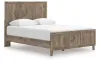 Ashley Furniture PCB2260B2 Rusticott - Queen Panel Bed - Brown