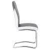 CoasterEssence 193812 Brooklyn - Upholstered Dining Side Chair (Set of 4) - Gray