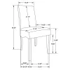 CoasterEssence 102062 Stanton - Upholstered Dining Side Chairs (Set of 2) - Gray