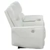 Coaster Fine Furniture 610262P Greenfield - Upholstered Power Reclining Loveseat - Ivory
