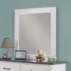 Furniture of America CM7467WH-M Priam - Mirror - White / Gray