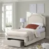 Intercon UB-BR-TRPTWN-BGE-C Intercon UB-BR-TRPTWN-BGE-C Tropic - Twin Storage Bed - Beige
