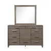 New Classic B3412-060 Harrisburg - Mirror - Walnut
