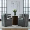 Liberty Furniture 733-ADC90-SP Liberty Furniture 733-ADC90-SP Accent Dining - Accent Dining Chair With Casters - Sapphire