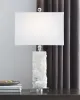 Ashley Furniture L429014 Malise - Alabaster Table Lamp  - White
