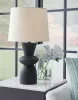 Ashley Furniture L243354 Scarbot - Paper Table Lamp (Set of 2) - Distressed Black