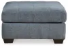 Ashley Furniture 5530308 Marleton - Oversized Accent Ottoman - Denim