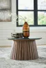 Ashley Furniture A4000601 Ceilby - Accent Cocktail Table - Black / Brown