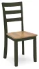 Ashley Furniture D401-01 Ashley Furniture D401-01 Gesthaven - Dining Room Side Chair (Set of 2) - Natural / Green