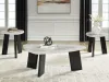 Ashley Furniture T389-13 Lilyberg - Occasional Table Set (Set of 3) - Gray / Black