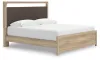 Ashley Furniture PCB1360B16 Kinlanni - King Upholstered Platform Bed - Tan