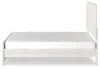 Ashley Furniture B1190B3 Gerridan - King Panel Bed - White / Gray