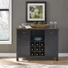 Liberty Furniture 186B-SR4836 Liberty Furniture 186B-SR4836 Carolina Crossing - Server - Black / Antique Honey