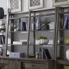 Liberty Furniture 466-HO131 Stone Brook - Credenza Hutch - Rustic Saddle