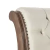 Liberty Furniture 615-BR22HU Liberty Furniture 615-BR22HU Americana Farmhouse - King Upholstered Sleigh Headboard - Dusty Taupe