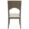 Riverside Furniture 87157 Sariel - Upholstered Side Chair (Set of 2) - Dark Brown