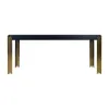 New Classic D2034G-10 Empire - Rectangle Dining Table - Black