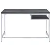 CoasterEssence 801271 Kravitz - 1-Shelf Writing Desk - Weathered Gray