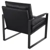 Coaster Fine Furniture 903021 Rosalind - Upholstered Track Arm Accent Chair - Black