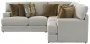 Jackson Furniture Industries 2240/62/42-26 Jackson Furniture Industries 2240/62/42-26 Tori - 2 Piece Sectional With Comfort Coil Seating And 9 Accent Pillows Included - Birch