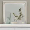 Liberty Furniture 781-BR51 Reflections - Lighted Mirror - Pearl White & Rhinestone