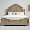 Liberty Furniture 244N-BR-KPB Liberty Furniture 244N-BR-KPB Magnolia Manor - King Panel Bed - Weathered Bisque