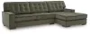 Ashley Furniture PC61702S2 Ashley Furniture PC61702S2 Caspian-Town - 2-Piece Sectional With RAF Corner Chaise - Olive