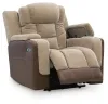 Ashley Furniture PC8350413 Mixed Motion - Power Recliner With Adjustable Headrest - Brownstone