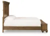 Ashley Furniture PCB782B9 Ashley Furniture PCB782B9 Karallin - California King Panel Storage Bed - Medium Brown