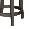 Liberty Furniture 406-OT9003 Modern Farmhouse - Console Swivel Stool - Dusty Charcoal