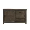 Liberty Furniture 759-BR30 Thornwood Hills - Barn Door Dresser - Rock Beaten Brown